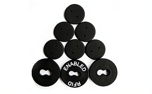 RFID高頻(13.56MHz)紐扣洗衣標(biāo)簽HT9226